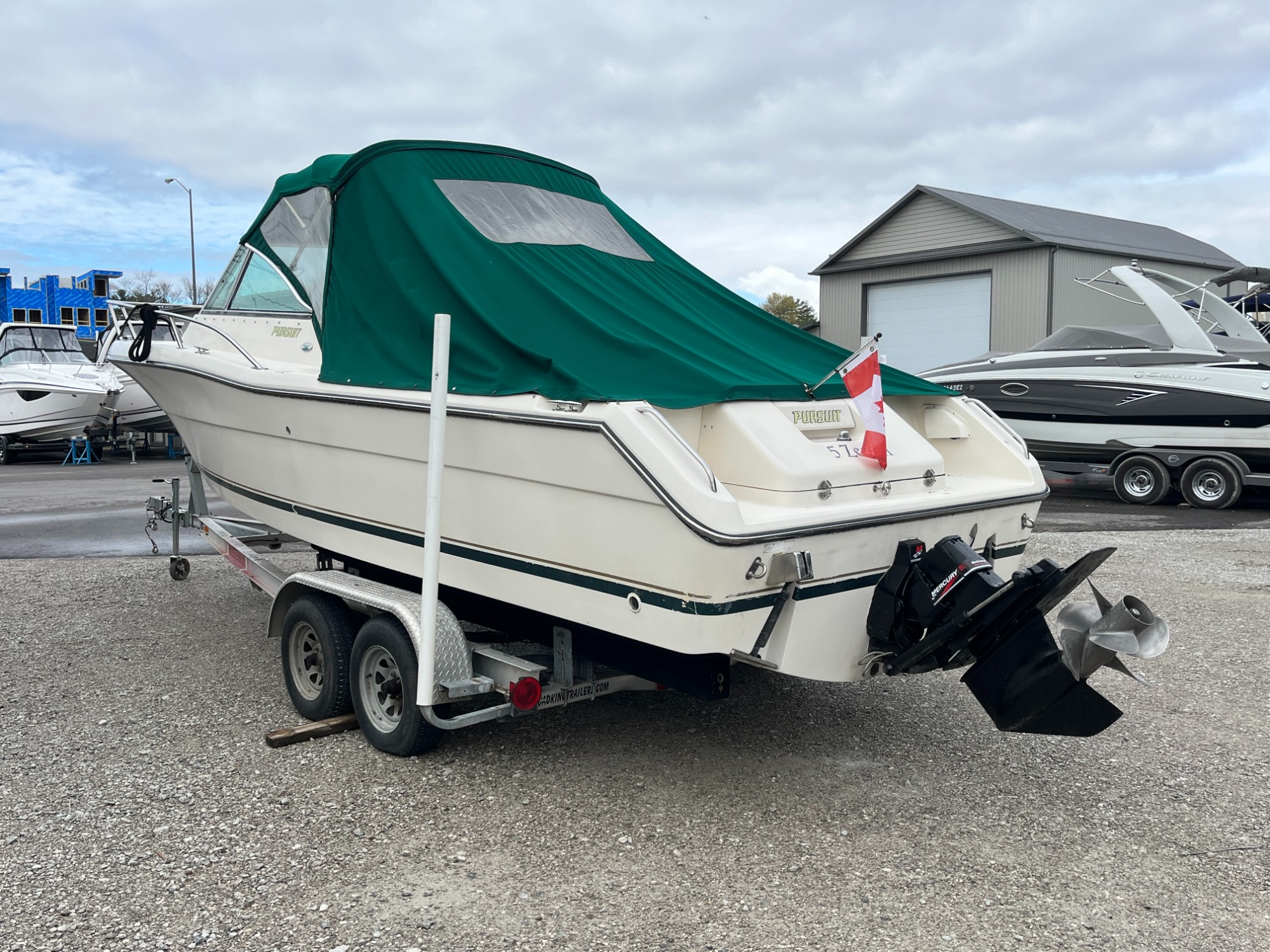 2000 Pursuit 2460 Denali Used Cuddy Cabin Boat for Sale in Orillia